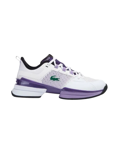 Lacoste Ag-Lt21 Ultra Blanco Morado Mujer | Ofertas de pádel